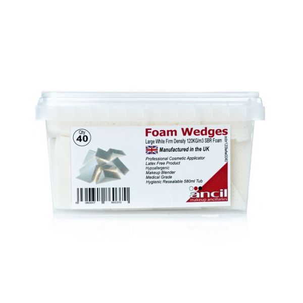 Large Foam Wedge Sponge Non Latex AIRBASE High Definition Airbrush Make up